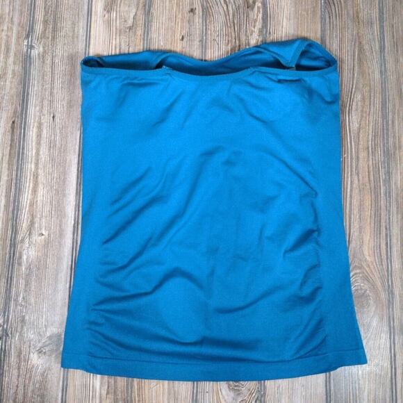 Caramel Cantina Womens Nursing Breastfeeding Comfort Tank XL Green Snap Straps - Picture 7 of 9